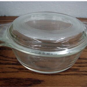 Vintage Anchor Hocking Fire-King 12 Oz Individual Casserole w/ Lid